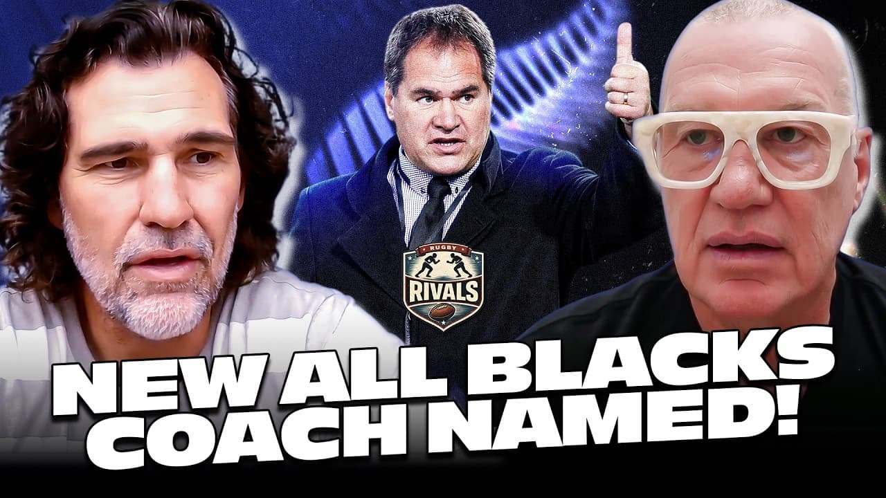 JK & Victor REACT to Dave Rennie as New All Blacks Coach!