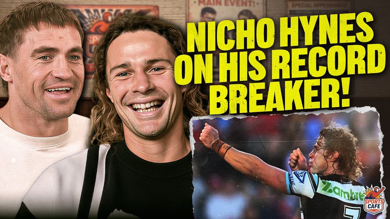 NRL Star Nicho Hynes Nearly Gave His Record Away
